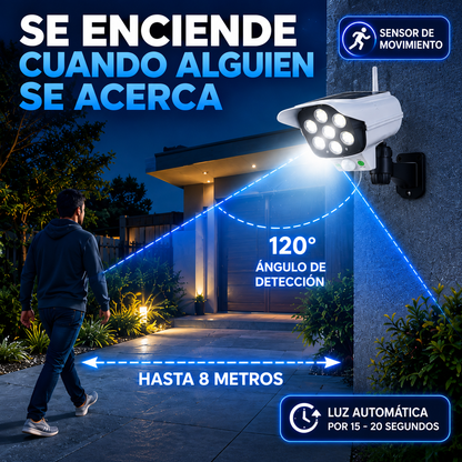 Foco Solar Vigía con Sensor de Movimiento